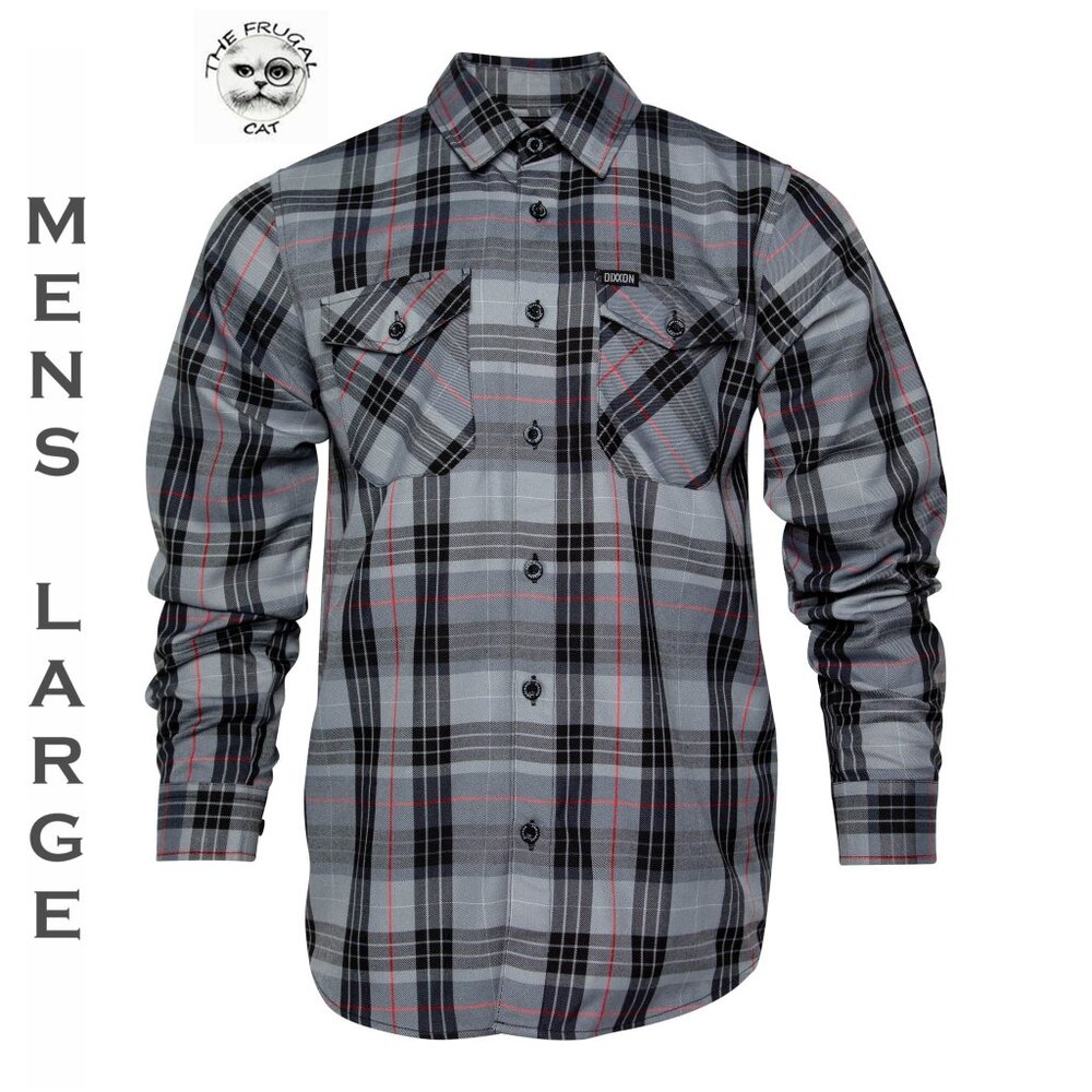 DIXXON FLANNEL - DOWNTOWN Flannel Shirt - Men's Large